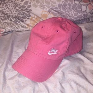 Pink nike hat